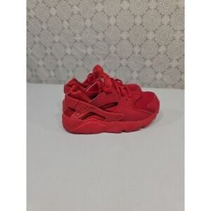 Kids Nike Air Huarache Red Low Top Sneakers Shoes Size 11C Toddler Kids
